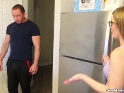 Jizz on Her Glasses - Jenn Cameron SeeMomSuck 1/16