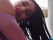 Ebony craves for all holes to be plowed 6/16