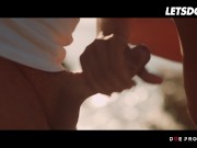 Convinced Her To Give Me A Sloppy Blowjob On The Beach - LETSDOEIT 10/16