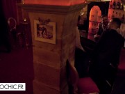 One gorgeous brunette for 4 friends 12/16