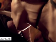 One gorgeous brunette for 4 friends 14/16