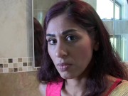 SAHARA KNITE - Sahara is checking out the house, making sure she can cum in every room, including the bathroom of course! 16/16