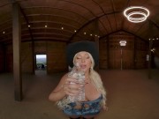 Busty Kayley Gunner Is Not Leaving This Barn Until She Gives You Both What You Need 3/16