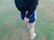 THAI Real Public GIRL Holiday with buffet food วันหยุดกับอาหารบุฟเฟ่ของเรา 14/16