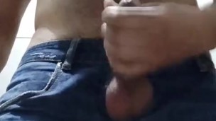 I didn't masturbate for two weeks at all... This has become the result!! *loud moaning, huge cum*