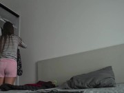 Жена И Друг Семьи ,Развлекаются На Супружеской Кровати,Пока Муж На Работе!Реальная Измена 4/16