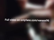 Horny bitch fucks in public German Techno Club restroom can't wait till afterparty 16/16