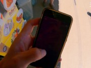 I control her pussy in public she moans and is embarassed ควบคุมหีระยะไกลในเซเว่นและร้านกาแฟ 16/16