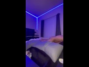 Red Hair Petite Latina in lingerie looking like a Christmas present 11/16