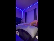 Red Hair Petite Latina in lingerie looking like a Christmas present 12/16