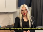 Client-centered realtor Blondie swallowed cock and was fucked to sell a house 2/16