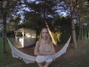 Sexy blonde from Lativa Nata Ocean takes your lucky cock for an imersive ride in Virtual Reality 2/16