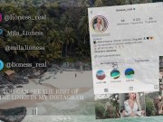 🤤Woke up sexy stepmom with a dick😈 Fucked and cum on face and tits 1/16