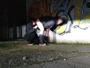 Dumb mindless cunts make for perfect toilet brushes! 🤣 13/16