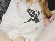 Irish girl fingers her pussy while no ones home 13/16