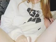 Irish girl fingers her pussy while no ones home 14/16