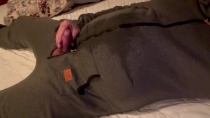 Onesie Bed Pee and Cum