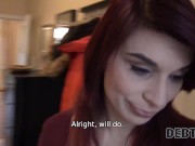 DEBT4k. Bank collector gives pregnant woman delay in exchange for sex 3/16