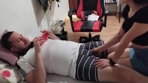 que buenas mamadas me da la esposa de mi hermanastro