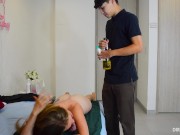 ESTUDIANTE ME FOLLA EL CULO DESPUES DE DARME UN MASAJE. 5/16