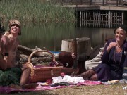 WHORNY FILMS Picnic Turns Into Massive Orgy With The Hottest Pornstars Fucked In Outside 3/16