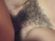 Neighbors 18yr old son fucks my hairy pussy and cums on my thick bush quick 11/16