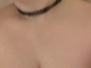 Bathtime fun cumming on big thick bad dragon dildo 5/16