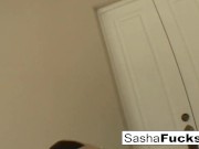 Sasha Grey plays with toys and cock 11/16