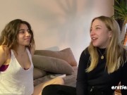 Ersties - Heiße lesbische Szene mit Kara X und Zoe B 15/16