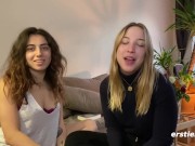 Ersties - Heiße lesbische Szene mit Kara X und Zoe B 3/16