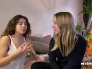 Ersties - Heiße lesbische Szene mit Kara X und Zoe B 8/16