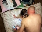 Fucking my mother-in-law's mouth 15/16