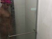 latina de enorme culo es espiada en el baño mientras se baña - porno en español 2/16