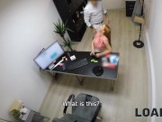 LOAN4K. Obligee fucks flawless big-boobied girl and accepts a loan 7/16