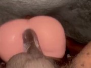 Viiolating my toys little crack for milking me so hard 2/16