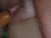 Safety first then stick it in  sexy pink pvc  dress 15/16