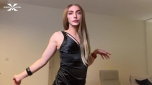 Sissy Avelora - Acting like girl - Self video clip