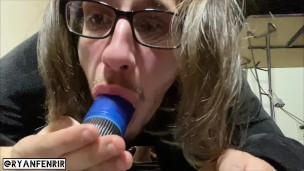 Ryan Fenrir Deepthroat and Face-Fucking Bluey