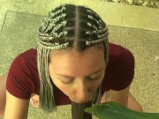 Sucking BBC in the Garden 9/16