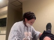 Japanese hot girl Junjun's hot blowjob💖 sex, bj, hj, handjob, amateur, back, rodeo, kiss,uncensored 2/16