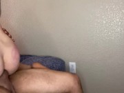 Snowbunny skyy gives her Big Black Cock Lover that throat special 13/16