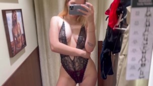 TRY ON HAUL LINGERIE