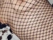 Куколд сейшн с женой в эротическом белье в сетку - Screenshot 7 of 16 - MILF