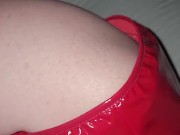 Latex Fetish MILF Hotwife Throat Fucked on Tinder Hookup 10/16