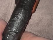 BBC dildo stretching my PAWG Snowbunny pussy open 11/16