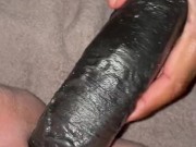 BBC dildo stretching my PAWG Snowbunny pussy open 3/16