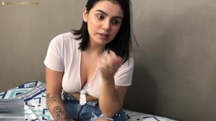 viendo películas con mi hermanastra - porno en español