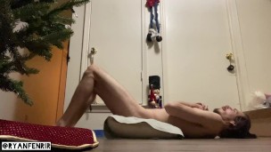 Naked Stretching and Workout with Ryan Fenrir
