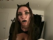Slutty Vampire Needs on your Cum; Teaser - handjob, blowjob, tongue job 5/16