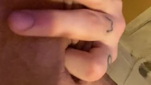 Anal plug masturbation